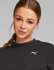 Puma HER Crew Sweatshirt, Black product photo View 03 S