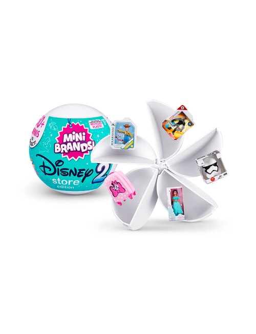 5 Surprise Disney Store Mini Brands Series 2, Assorted product photo View 02 L