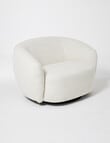 LUCA Furniture Callie Fabric Swivel Chair product photo