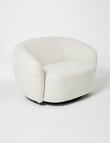 LUCA Furniture Callie Fabric Swivel Chair product photo
