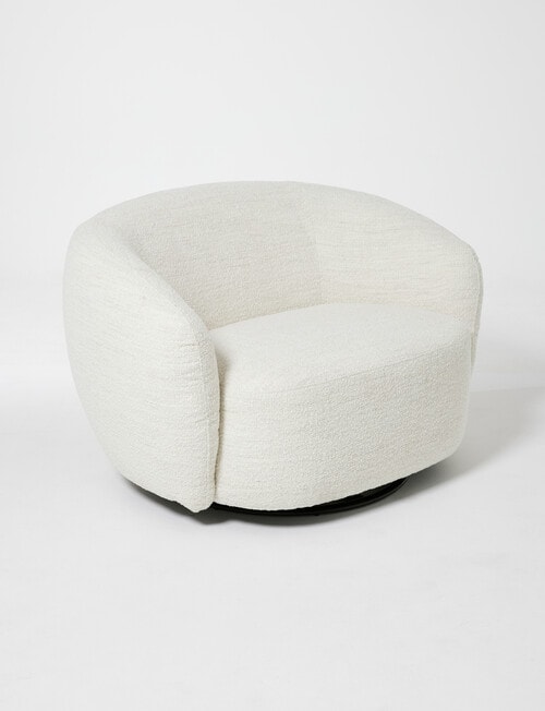 LUCA Furniture Callie Fabric Swivel Chair product photo