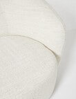 LUCA Furniture Callie Swivel Chair, Boucle Natural product photo View 07 S