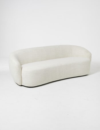 LUCA Callie 3 Seater Sofa, Boucle Natural product photo