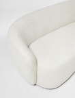 LUCA Callie 3 Seater Sofa, Boucle Natural product photo View 04 S