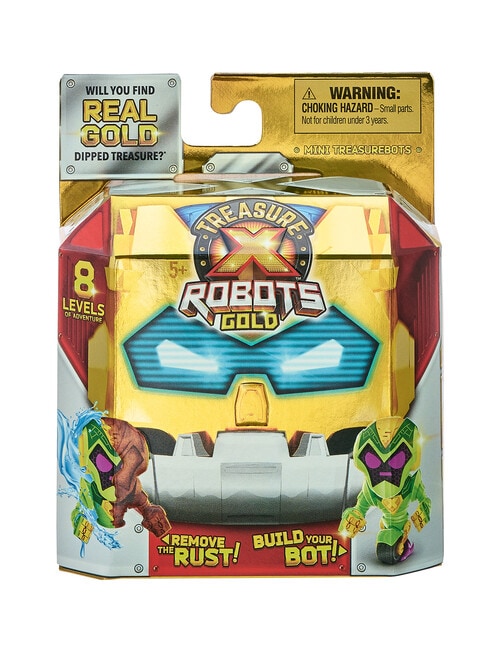 Treasure X Robots Gold Mini Bot, Assorted product photo