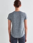 Superfit Limitless Tee, Carbon product photo View 02 S