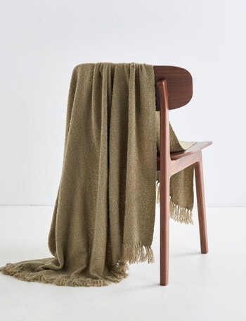 M&Co Boucle Throw product photo