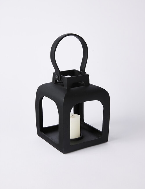 M&Co Famara Metal Lantern, Small product photo View 02 L