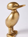 M&Co Metal Duck, Gold product photo View 02 S