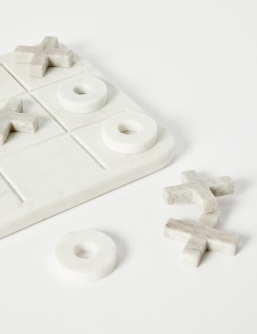 M&Co Mixed Marble Tic Tac Toe product photo View 02 L
