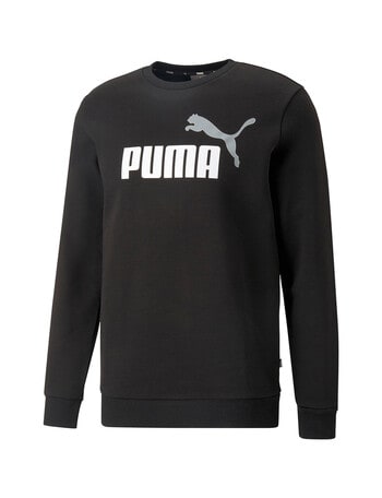 Puma Essential Big Logo Crew Sweatshirt, White product photo