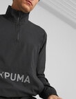 Puma Heritage Woven 1/4 Zip, Black product photo View 05 S