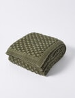 Domani Arietta Throw, Olive product photo