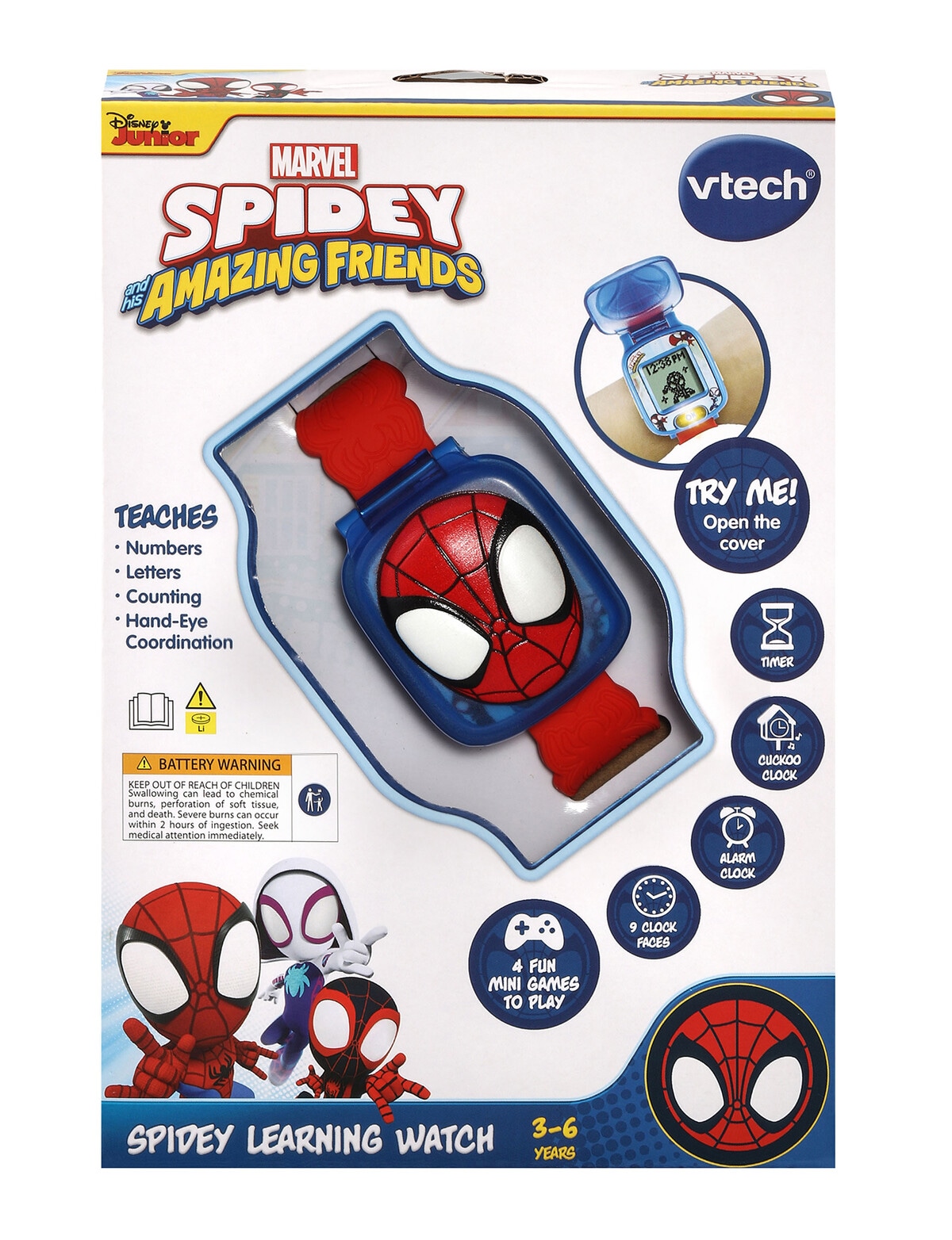 Vtech Spidey and Friends Learning Watch - Science & Electronic Toys