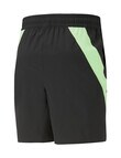 Puma 7" Stretch Woven Short, Black & Fizzy Lime product photo View 02 S