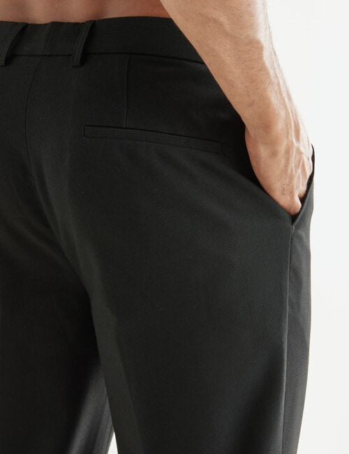 L+L Textured Trouser, Black product photo View 03 L
