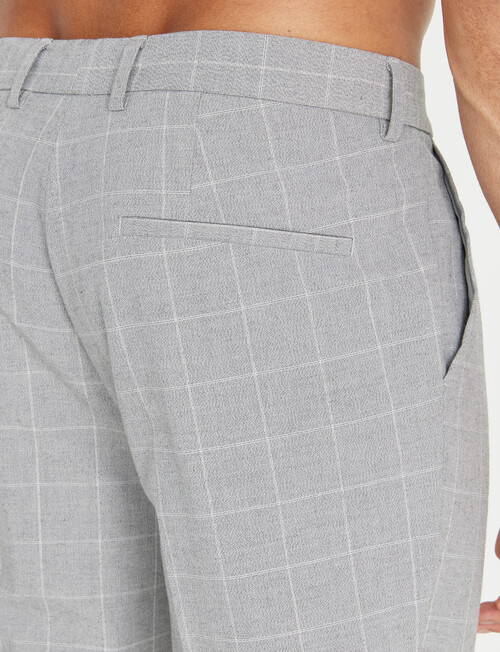 L+L Check Trouser, Light Grey product photo View 03 L