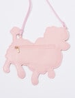 Mac & Ellie Poodle Crossbody Bag, Pink product photo View 02 S