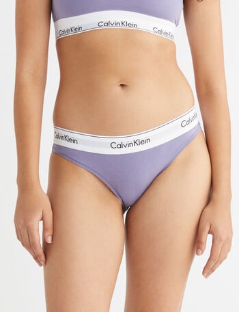 Calvin Klein Modern Cotton Bikini Brief, Splash of Grape product photo