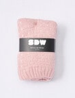 Simon De Winter Honeycomb Home Socks, Marshmallow product photo View 02 S