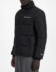 Champion Rochester Padded Jacket, Black product photo View 02 S