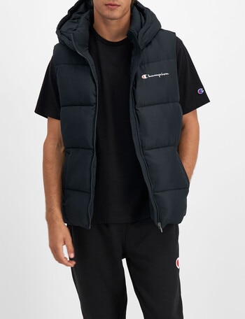 Champion Rochester Puffer Vest, Black product photo