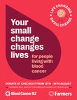 Donation to Blood Cancer New Zealand, $3 product photo