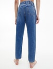 Calvin Klein Mom Jean, Dark Blue product photo View 02 S