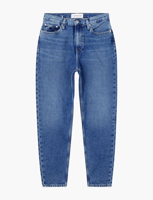 Calvin Klein Mom Jean, Dark Blue product photo View 05 L