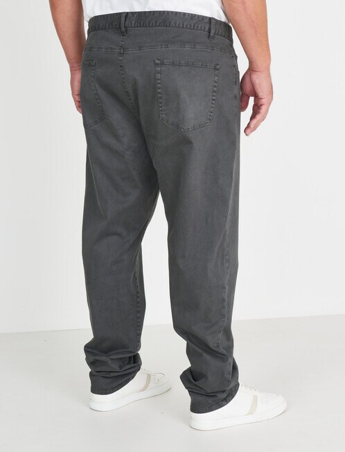 Gasoline King Size 5-Pocket Slim Fit Chino Pant, Ash product photo View 02 L
