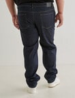 Chisel King Size Jean Stretch Straight Leg, Beige product photo View 02 S