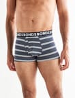 Bonds Everyday Stripe Trunk, 3-Pack, Grey & Black product photo View 02 S