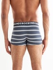 Bonds Everyday Stripe Trunk, 3-Pack, Grey & Black product photo View 03 S