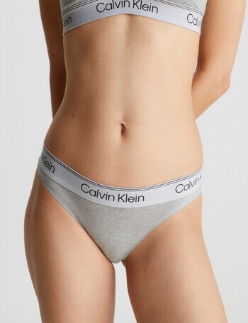 Calvin Klein Athletic Tanga Grey Heather product photo