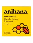 anihana Shampoo Bar, Manuka Honey & Almond, 65g product photo View 03 S