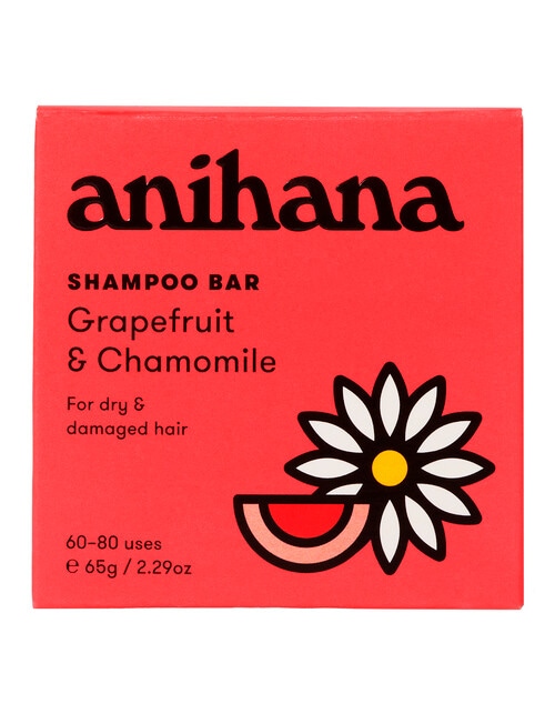 anihana Shampoo Bar, Grapefruit & Chamomile, 65g product photo View 03 L