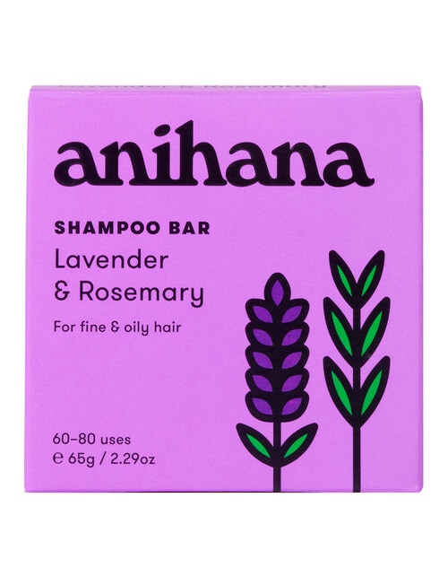 anihana Shampoo Bar, Lavender & Rosemary, 65g product photo View 03 L