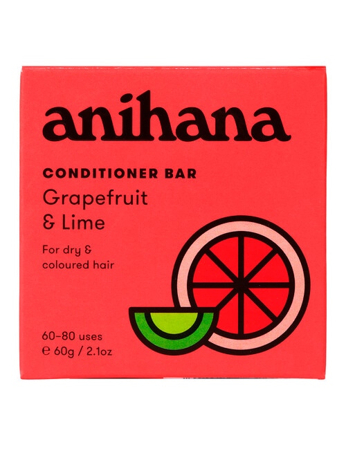 anihana Conditioner Bar, Grapefruit & Lime, 60g product photo View 03 L