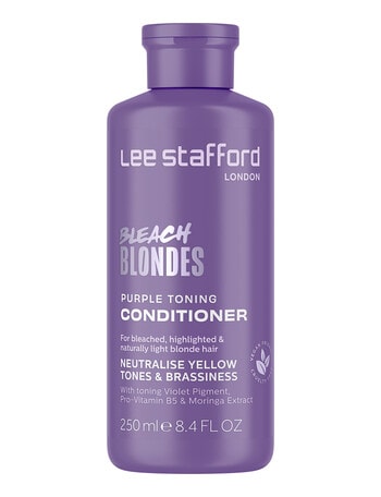 Lee Stafford Bleach Blondes Purple Toning Conditioner, 250ml product photo