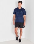 Gym Equipment Razor Polo Shirt, Navy product photo View 03 S