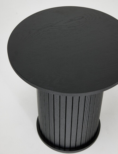 LUCA Furniture Porto Side Table, Black product photo View 02 L