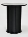 LUCA Furniture Porto Side Table, Black product photo View 03 S