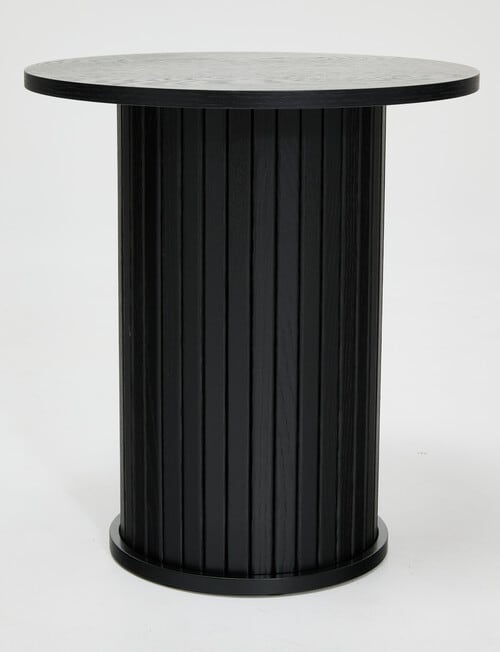 LUCA Furniture Porto Side Table, Black product photo View 03 L