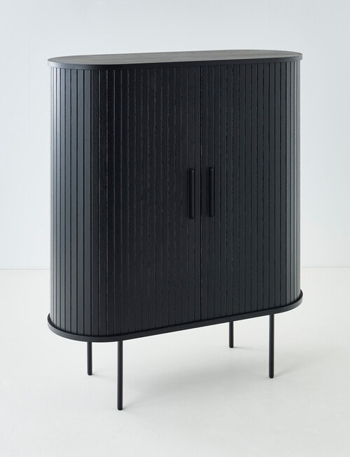 LUCA Porto Cabinet, Black product photo