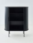 LUCA Porto Cabinet, Black product photo View 03 S