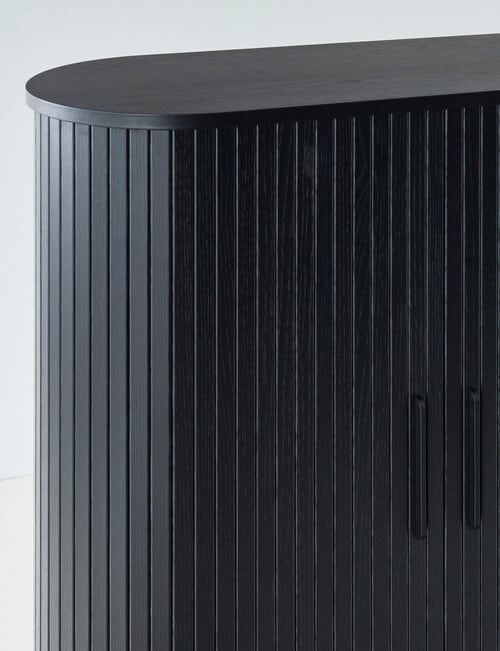 LUCA Furniture Porto Cabinet, Black product photo View 04 L