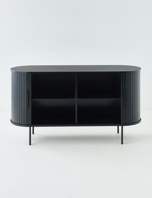 LUCA Porto Sideboard, Black product photo View 03 L