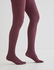 Voodoo Cable Knit Tight, Mulled Wine product photo View 02 S