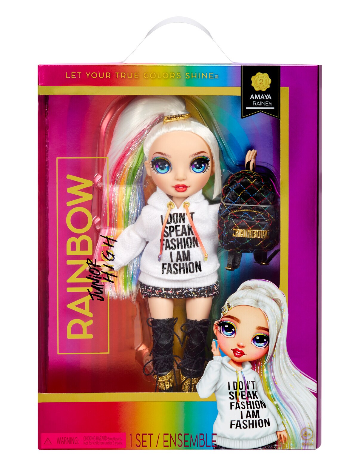 Rainbow High Junior High Doll Series 2, Assortment 2 - Dolls