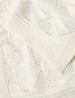 Milly & Milo Cotton Blanket, White product photo View 03 S